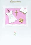 Christening dress on pink (ref:263)