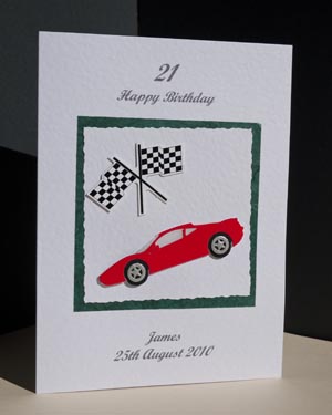 Sports Car - 21st Birthday