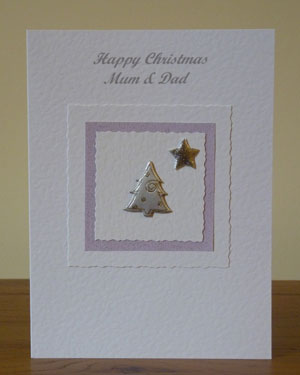 Christmas Card - Tree and star