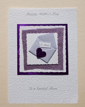 Mother's Day - Heart in Envelope