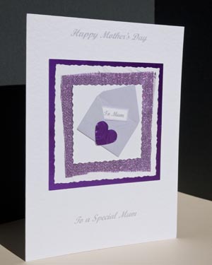 Mother's Day - Heart in Envelope