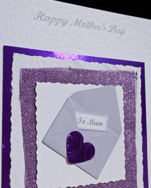 Mother's Day - Heart in Envelope